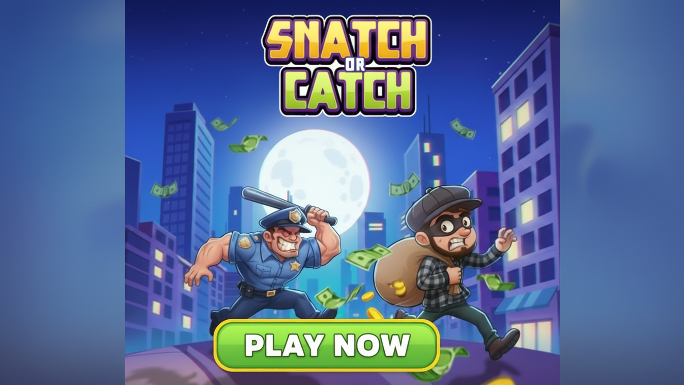snatch or catch banner