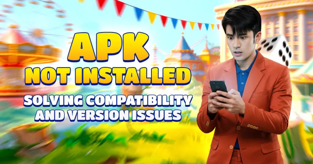 image of apk not installed: solving compatibility and version issues