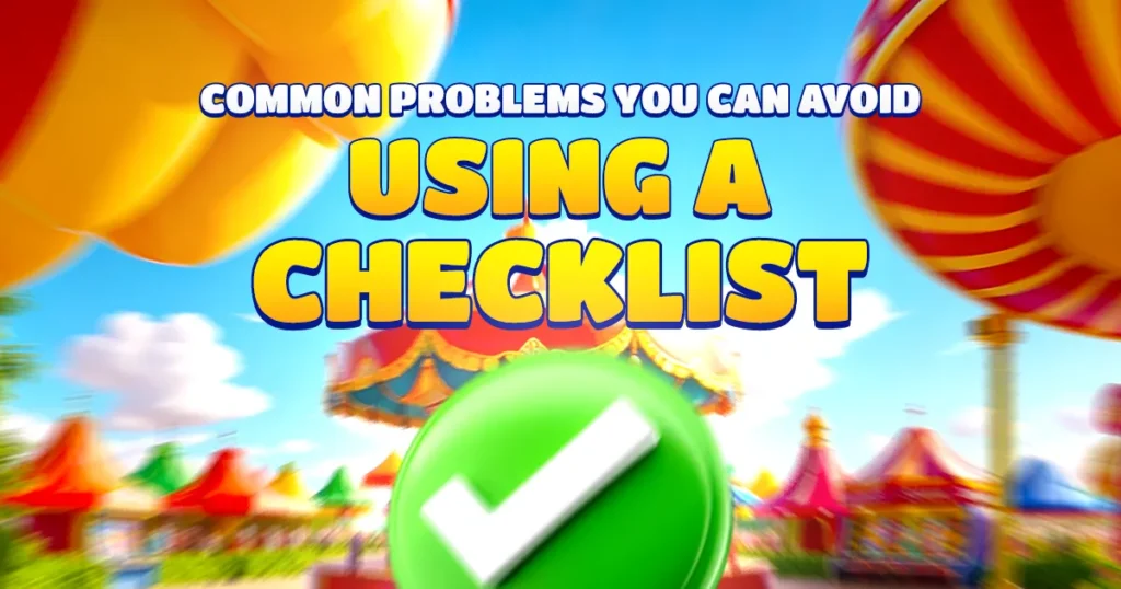 image of common problems you can avoid using a checklist