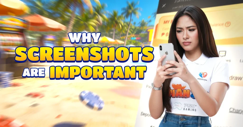 why screenshots are important